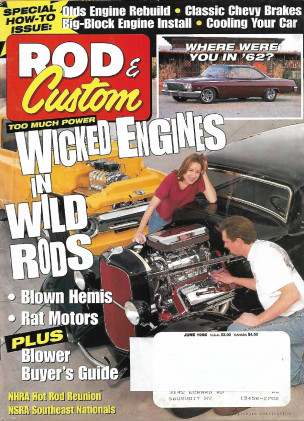 ROD & CUSTOM 1998 DEC - '32 ROADSTER BY CHAPOURIS, '32 FORD, '33 3-WINDOW COUPE